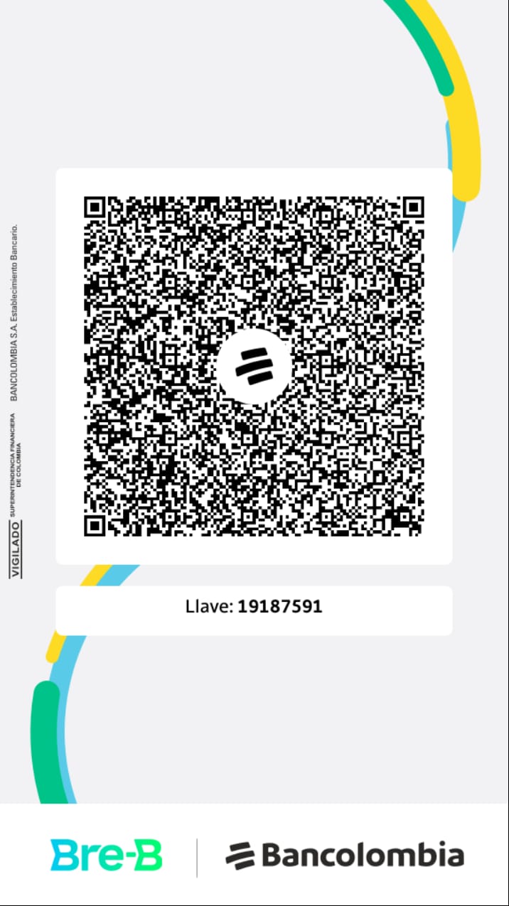 Código QR BreB para aportes directos